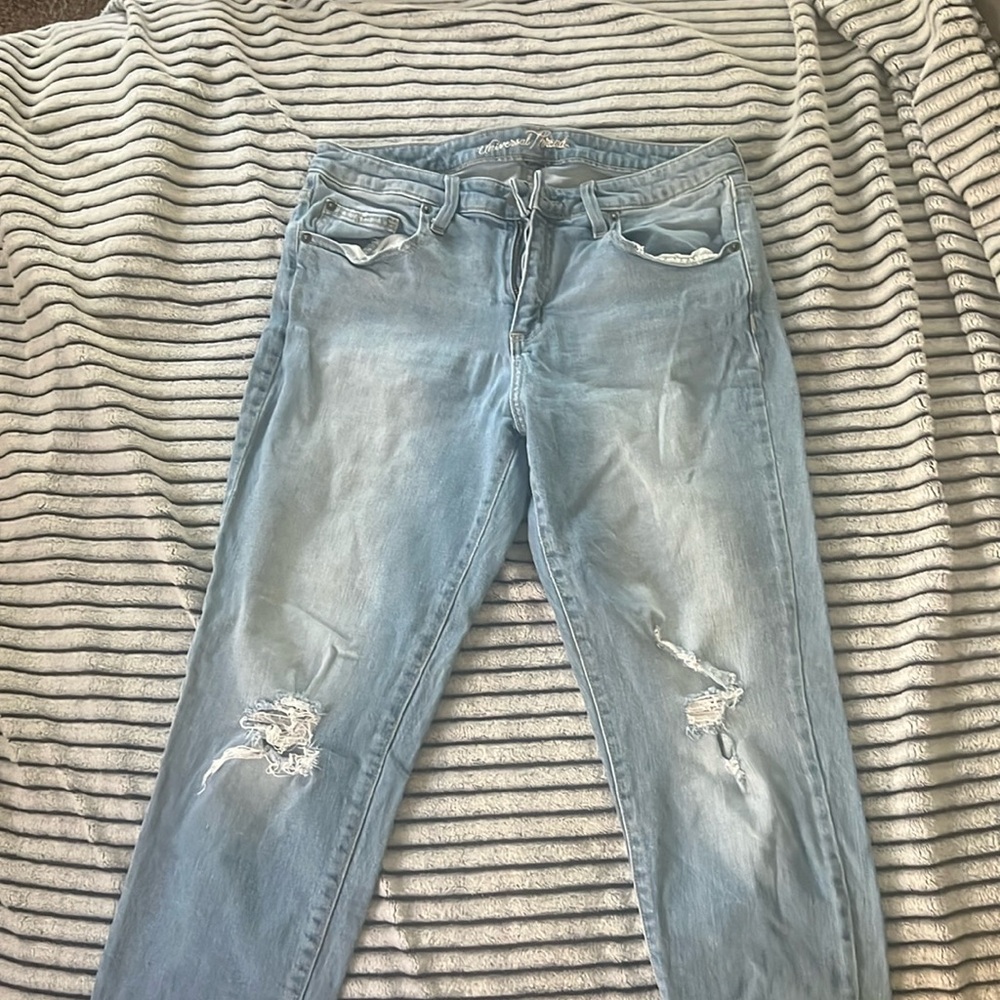 Universal Thread Size 10 Curvy High Waist Jeans